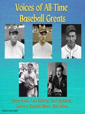cover image of Voices of All-Time Baseball Greats